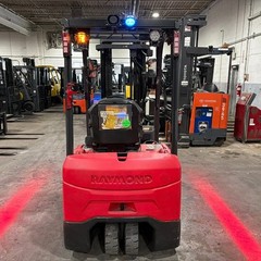 2021 Raymond 4460C35S 3500lb Used Forklift Triple Mast Sideshift 3308 Hours