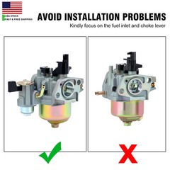Carburetor For Powermate Pressure Washer model pw0102405 2400 psi engine