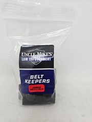 Uncle Mike’s Kodra Duty Nylon Web Snap Close Belt Keepers 2 1/4″ Belt #88652