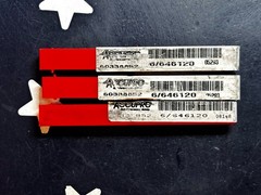 3X ACCUPRO 1/8X1/8X3/4X3 4FL BALLNOSE CARBIDE ENDMILL LR 646120 60338852 3pcs