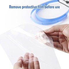 Dental Protective Face Shield Detachable Anti-fog waterproof shlef*1 shield*10