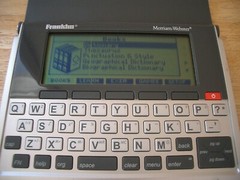 Franklin Merriam-Webster MWD-1490 Electronic Pocket Dictionary
