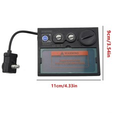 Solar Automatic On/Off Darkening Welding Helmet Len Filter + Protortion Sheet G