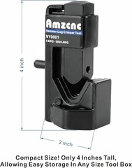 Hammer Lug Crimper Tool – 0000 AWG Battery and Welding Cables( 8 AWG to 4/0 Wire