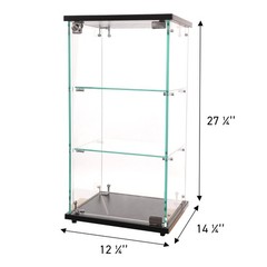 Infinity Countertop Display Case – 12-1/4″W x 14-1/4″D x 27-1/4″H