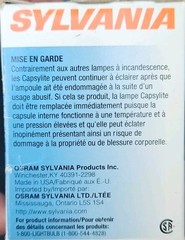 Sylvania CAPSYLITE PAR20 Light Bulb 50w, 120V, 30° Beam, 410lm, New Old Stock