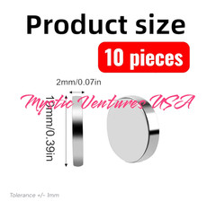 20x10x2mm / 10x3mm ASSORTED Rare Earth Neodymium Magnets N42 – YOU PICK QUANTITY
