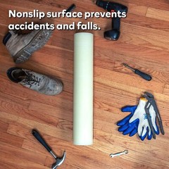 XFasten Floor Protection Film, 24-Inch x 200-Foot, 3 mils, Clear Self-Adhesiv…