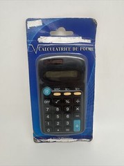 Jot 8 Digit Display Black Pocket Calculator New ( Box Damaged ) …..15