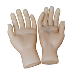 1 Pair Simulation Male Hands Model Men Mannequin Watch Jewelry Displays Prop