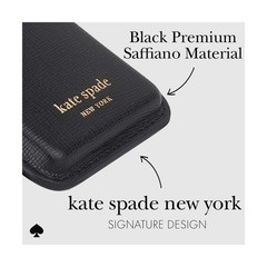 kate spade new york Magnetic Card Holder/Wallet – Black | Styli… FAST USA SHIP