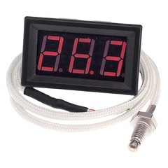 12V Green Fahrenheit Digital Temperature Gauge -58F~239F LED Display Screen w…