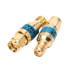 DC-6GHz 2W SMA Fixed Attenuator Brass Gold Attenuator 3db 6db 10db 15db20db 30db