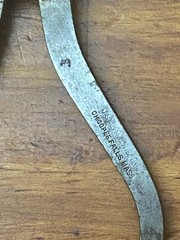 Lot Of 2 Vintage J. Stevens A & T Co. Outside Caliper & Starrett Inside Caliper