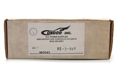 Vintage (1980) DC Power Supply (5 VDC at 3 AMPS), Condor Inc (#B5-3/OVP) – NEW