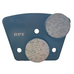 6 Pack Trapezoidal Grinding Disc Medium Bond for Concrete Floor Grinders 30 Grit