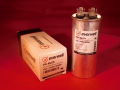 Run Cap 40 MFD 370vac Electric Motor Run Oil Filled Capacitor uf HVAC