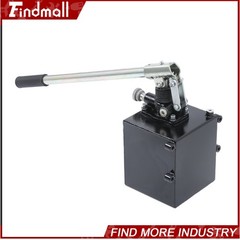 Findmall Hydraulic Piston Hand Pump 1.5 CID 5 Qt w/ Release Knob Single-acting