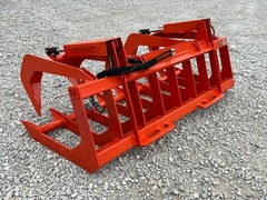 72″ Dual Cylinder Root Grapple Bucket Attachment Fits Kubota Kioti Quick Attach