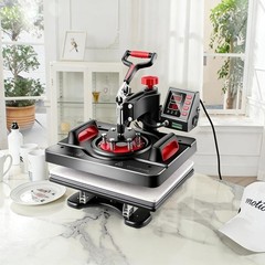 Professional 8 in 1 Heat Press Machine Sublimation Machine 12″ X 15″ Shirt Pr…