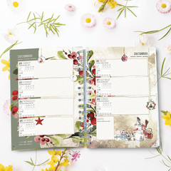 DAPHNE’S DIARY JOURNAL 2025 | DAILY, WEEKLY, MONTHLY RING BINDER PLANNER