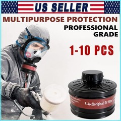 40mm Gas Mask Filters – Full Face Respirator Mask Cartridge for Organic Vapor