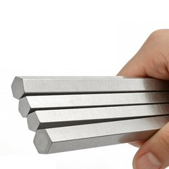 Solid Metal Hexagonal Bar Rod A2 304 Stainless Steel 4mm-26mm Metal Engineering