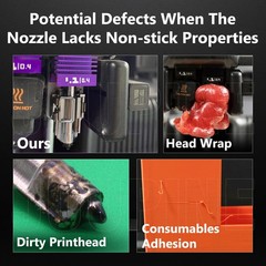 Wefuit Mpvd Hotend For Bambu Lab X2D P2S H2D H2S H2C A1 A1Mini Nozzle Upgrade
