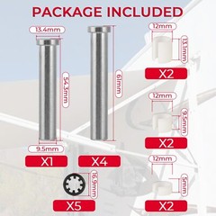 Pins and Fasteners Kit for Power Rv Awning Part Easy to Install