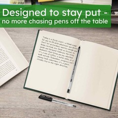 PENSAN Black Ballpoint Pens,1.0 mm Medium Point, 50 Count (Pack of 1),