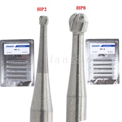 Dental Tungsten Carbide Bur 44.5mm Long Shank HP for Straight Handpiece HP2 HP8