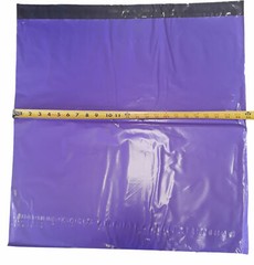 50 24×24 Purple Poly Mailer Plastic Shipping Bag Envelopes Polybags Polymailer