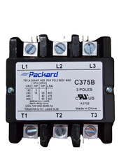 PACKARD CONTACTOR C375B COIL 120 VCA
