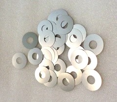 20pcs Flat Washer Gasket Shim Stainless Steel ID 12mm x OD 30mm x Thin 0.2mm NEW