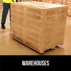 500% Stretch Film Heavy Duty Plastic, 1200ft Shrink Wrap Roll 17″ Puncture Re…