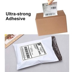 4″x6″Fanfold Direct Thermal Shipping Labels for Zebra & Rollo Printer white US