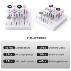 Dental Marathon Micromotor/Polishing Handpiece Polisher For Ceramics Porcelain