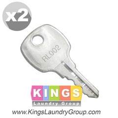 2PK 70155602 KEY, RL002 FOR HUEBSCH, SPEED QUEEN, UNIMAC