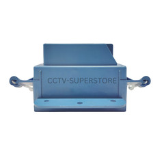 5-Pack 4-Gang New Work ETL Electrical Outlet & Switch Boxes 55 Cu In Blue