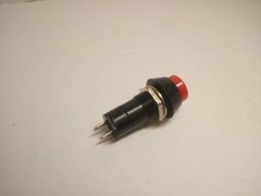 5X Pack Maintained Round Red On Off 2 Pins Push Button Power Switch 3A 250V Lot