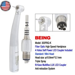 BEING High Speed Handpiece Fiber Optic Surgical 45° Angle KaVo Multiflex Coupler