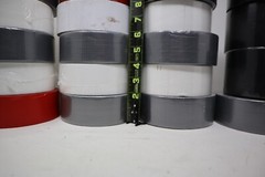 Wholesale Bulk Lot of 23 Rolls 2″ 3″ Tape Various Types & Colors Gray White Red