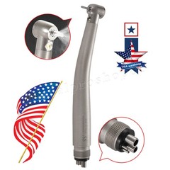 Standard Dental Fiber Optic LED E-generator high speed handpiece Turbine 4 Holes