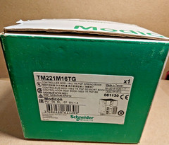 Schneider Electric TM221M16TG M221 Controller, 16 Transistor PNP IO New In Box