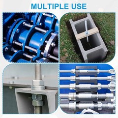 5Pcs #8-32 Fully Threaded Rod 9.8″ Length 304 Stainless Steel Thread Screw