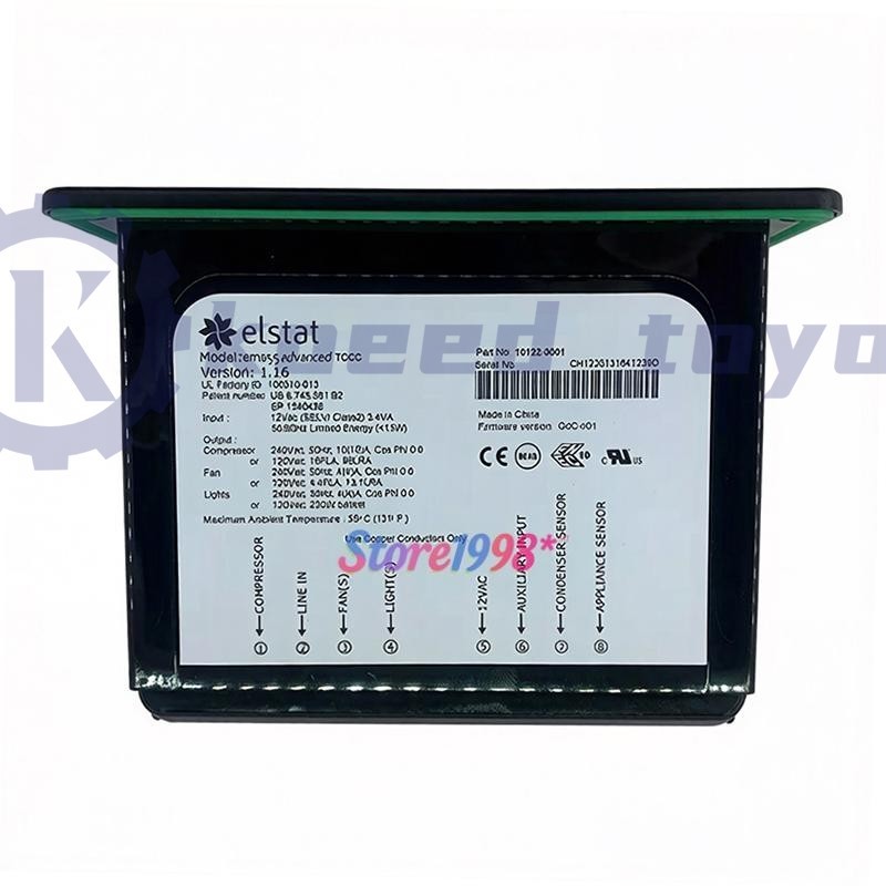 1pcs Used EMS-55 Showcase Refrigerator Thermostat Temperature Controller~