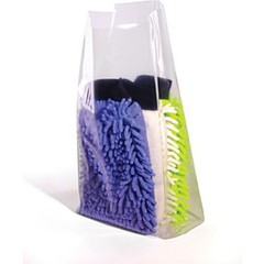 2 Mil Expandable Gusseted Poly Bags Clear Polyethylene Multiple Sizes LDPE