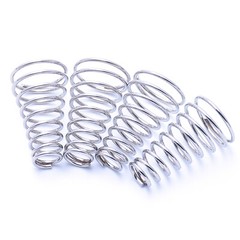 304 Stainless Steel Conical Cone Compression Spring Springs 0.4-2mm Wire Dia