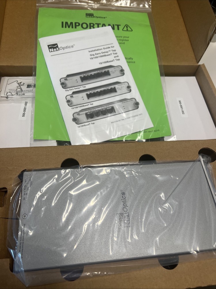 IXIA/NetOptics TP-CU3-ZD 10/100/1000 Ethernet Tap Zero Delay