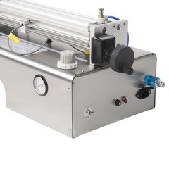 600ml Liquid Paste Filling Machine Pneumatic Bottle Pack Piston Filler + Hopper.
